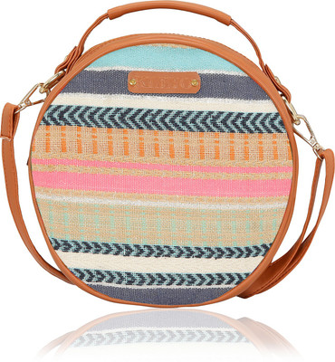 

Kleio Women Casual Multicolor Fabric Sling Bag