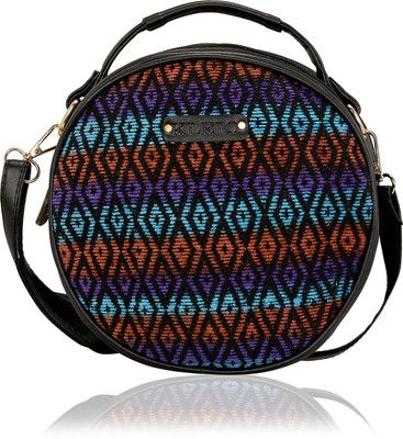 

Kleio Women Casual Multicolor Fabric Sling Bag
