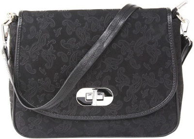 

Vestta Women Evening/Party, Casual, Formal Black PU Sling Bag