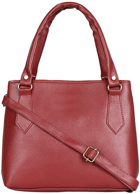 

View Bags Women Evening/Party, Casual, Formal Maroon PU, Synthetic Leather Sling Bag
