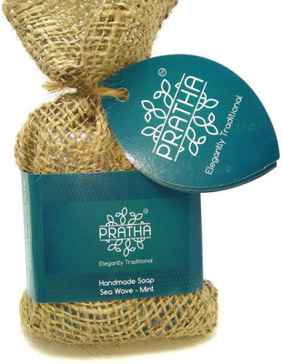 

Pratha Handmade Soap Sea Waves with Mint Soap(100 g)