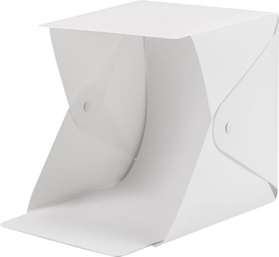 

SYGA Portable Small Photo Studio Light Box Folding Photography Lighting Tent Kit With Backdrops 23cm*23cm*23cm Square Softbox(23 cm x 23 cm)