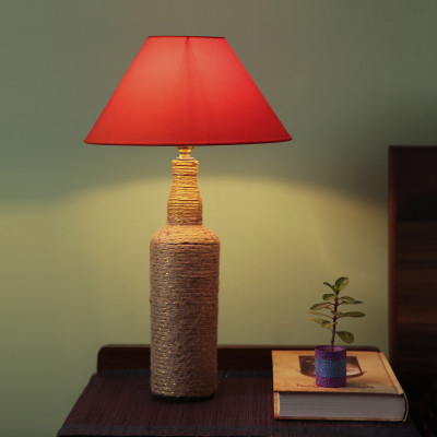 

STYLE HOME LS-124 Table Lamp(35 cm, Brown)