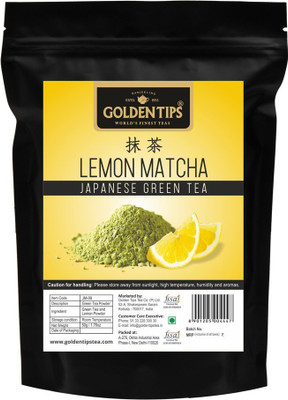 

Golden Tips Lemon Matcha Japanese Green Tea Lemon Matcha Tea(50 g, Pouch)