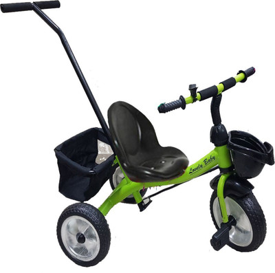 

kayoksh BABY HUNNY BUNNY TRICYCLE GREEN BLACK WITH PERENT HANDAL AND BASKET KY-GB{PH}LBS-011 Tricycle(Blue, Black)