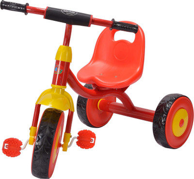 STEPUPP BABY TRICYCLE FOR KIDS RED, YELLOW COLOUR KIDS TRICYCLE RECOMMENDED TRICYCLE FOR BABY GIRL OR TRICYCLE FOR BABY BOY OR TRICYCLE FOR TODDLER GIRL OR TRICYCLE FOR TODDLER BOY RECOMMENDED FOR TODDLER 1,2,3,4,5 YEAR CHILDREN TRICYCLE FOR KIDS ST-BTC-5