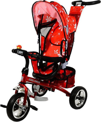 

KAYOKSH BABY TRICYCLE FOR KIDS WITH BACK BASKET AND CANOPY AND PARENT HANDLE RED COLOUR KIDS TRICYCLE RECOMMENDED TRICYCLE FOR BABY GIRL OR TRICYCLE FOR BABY BOY OR TRICYCLE FOR TODDLER GIRL OR TRICYCLE FOR TODDLER BOY RECOMMENDED FOR TODDLER 1,2,3,4,5 YE