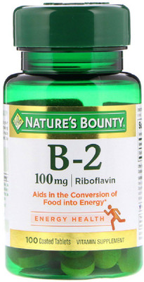 

Nature's Bounty Nature's Bounty, Vitamin B-2(100 No)