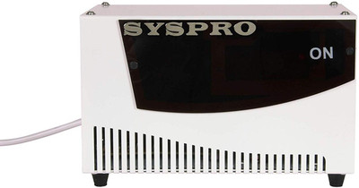 Syspro Big Marshal Silver Stabilizer for Double Voltage Stabilizer(White)