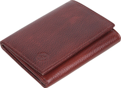 

LIMERENCE Men Brown Genuine Leather Wallet(9 Card Slots)
