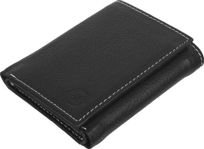 

LIMERENCE Men Black Genuine Leather Wallet(8 Card Slots)