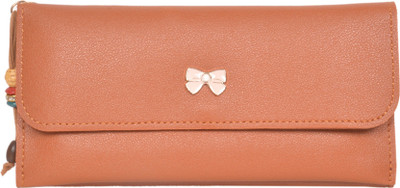 

Blossom Women Brown Artificial Leather Wallet(4 Card Slots)