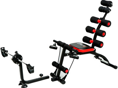 

Bluebird ™ Amazing Six Packs Ab Builder Full Body, Exercise Machine with Pedal Ab Exerciser(Orange, Black), Black;orange