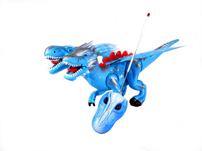 

ladoo gopal & sons Remote Control Dinosaur with Walking, Sound Action(Blue)