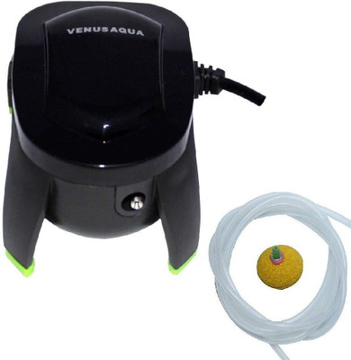 

Venus Aqua Jainsons Pet Products Silent Aquarium Air Pump with Pipe and Air Stone (APW-150, Single Nozzle) Air Aquarium Pump(150 cm)