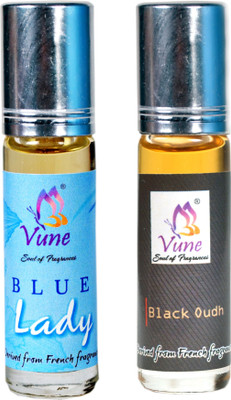 

Vune Scented attar_Black Outh-Blue Lady_2 Herbal Attar(Woody)
