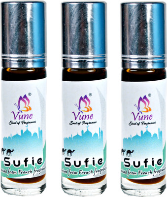 

Vune Scented attar_Sufie_3 Herbal Attar(Fruity)