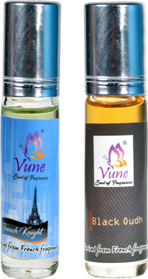 

Vune Scented attar_Black Outh-French Night_2 Herbal Attar(Floral)