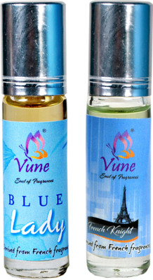 

Vune Scented Attar_Blue Lady-French Night _2 Herbal Attar(Amber)