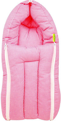 

Baybee Baby Sleeping Bag- Toddlers Baby Cotton Bed cum Carry Bag Crib Bedding(Fabric, Pink)