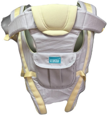 

U-grow Four Way Baby Carrier (Grey) Baby Carrier(Grey, Front carry facing out)