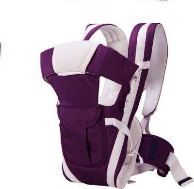 

Chinmay Kids Baby Carrier 4 in 1 Carry Bag Baby Carrier Cuddler (Air Mash Fabric) Baby Carrier(Purple, Back Carry)
