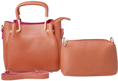 

Dutty Fashion Girl's Hand Bag Combo Shoulder Bag(Brown, 5 L)