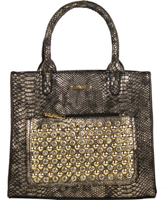 

Femiga HNB010--BLK/SLV Shoulder Bag(Silver, 5 L)