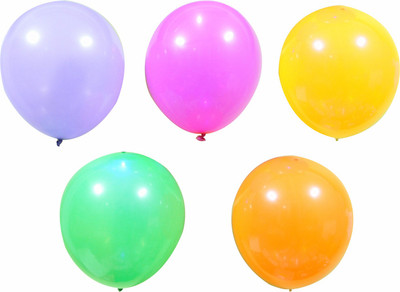 

EZ Life Solid EZ-PAR-2372LED Balloon(Multicolor, Pack of 5)