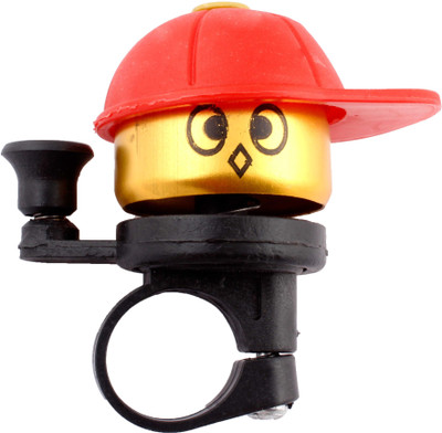 

FASTIDIOUS Mini Cap RING PING Bell for bicycle - Mini Bicycle Bell for Kids Bike Bell(Red)