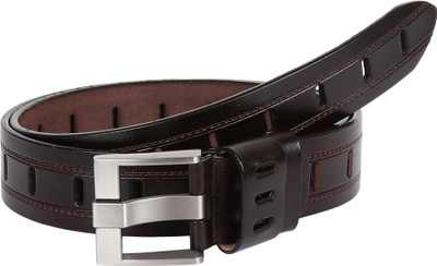 

Pooh Men Casual Brown Genuine Leather Belt