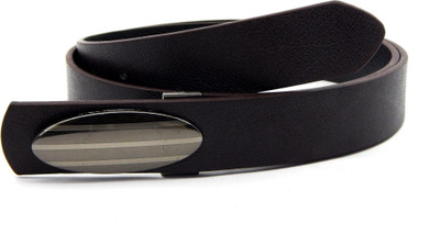 

ELS Men Formal, Casual Brown Artificial Leather, Texas Leatherite Belt