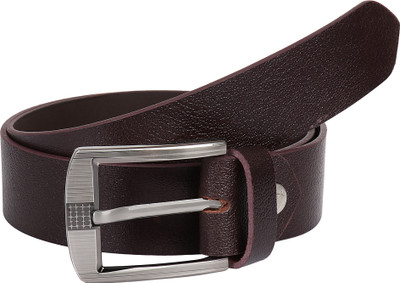 

Pooh Men Casual Brown Genuine Leather Belt