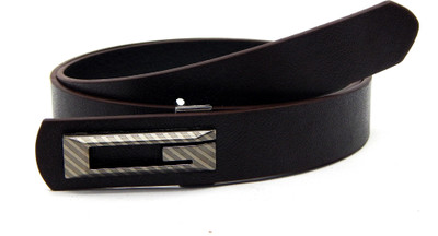 

ELS Men Formal, Casual Brown Artificial Leather, Texas Leatherite Belt