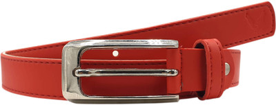 

Baluchi Women Casual Red Artificial Leather Belt