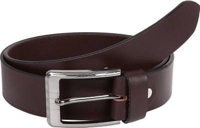 

Pooh Men Casual Brown Genuine Leather Belt