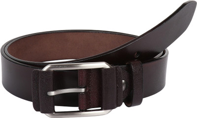 

Pooh Men Casual Brown Genuine Leather Belt