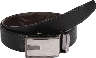 

Pooh Men Casual Black Genuine Leather Belt