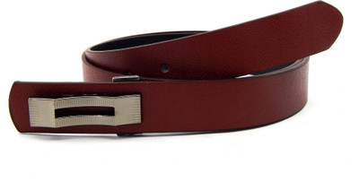 

ELS Men Formal, Casual Tan Artificial Leather, Texas Leatherite Belt