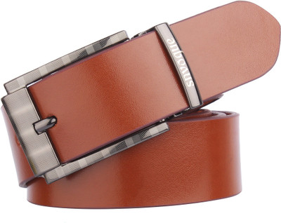 

SNVOGUE Men Evening Tan Genuine Leather Belt