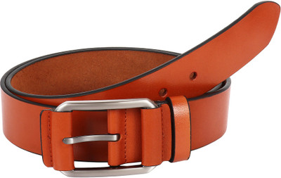 

Pooh Men Casual Tan Genuine Leather Belt