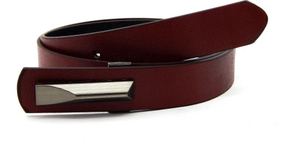 

ELS Men Formal, Casual Tan Artificial Leather, Texas Leatherite Belt