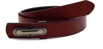 

ELS Men Formal, Casual Tan Artificial Leather, Texas Leatherite Belt