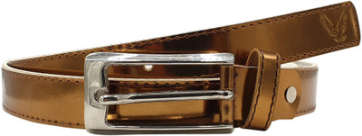 

Baluchi Women Casual Khaki Artificial Leather Belt, Copper