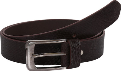 

Pooh Men Casual Brown Genuine Leather Belt