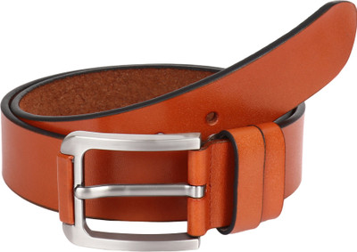 

Pooh Men Casual Tan Genuine Leather Belt