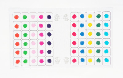 

SJ COLLECTION Multi color Star Shape Medium Size 60 Fancy Forehead Multicolor Bindis(Fancy Bindi)