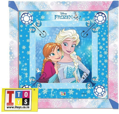 

Disney Frozen Carrom Board-20X20 size Board Game