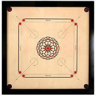 

TURBO carromturbo01 24 inch Carrom Board(Beige, Brown, Black)