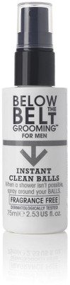 

Below The Belt Grroming For Men Instant Clean Balls Fragrance Free(75 ml)